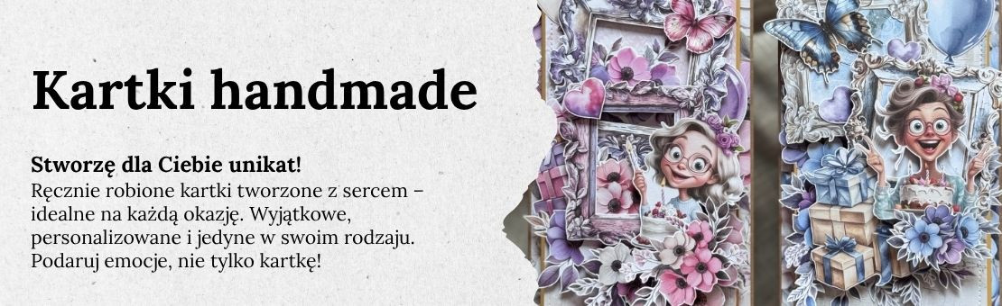 Personalizowane kartki handmade